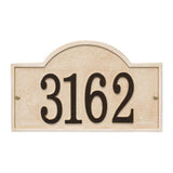 Whitehall 3318WZ - Personalized Stonework Plaque - Arch - 1 Line