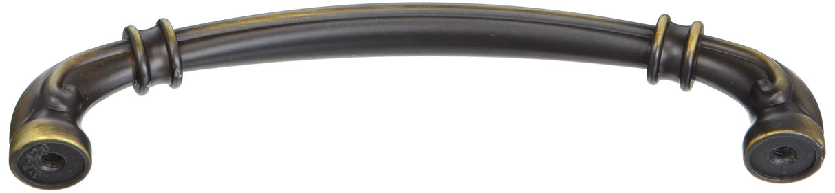 Jeffrey Alexander 317-128ABSB 128 mm Center-to-Center Antique Brushed Satin Brass Lafayette Cabinet Pull