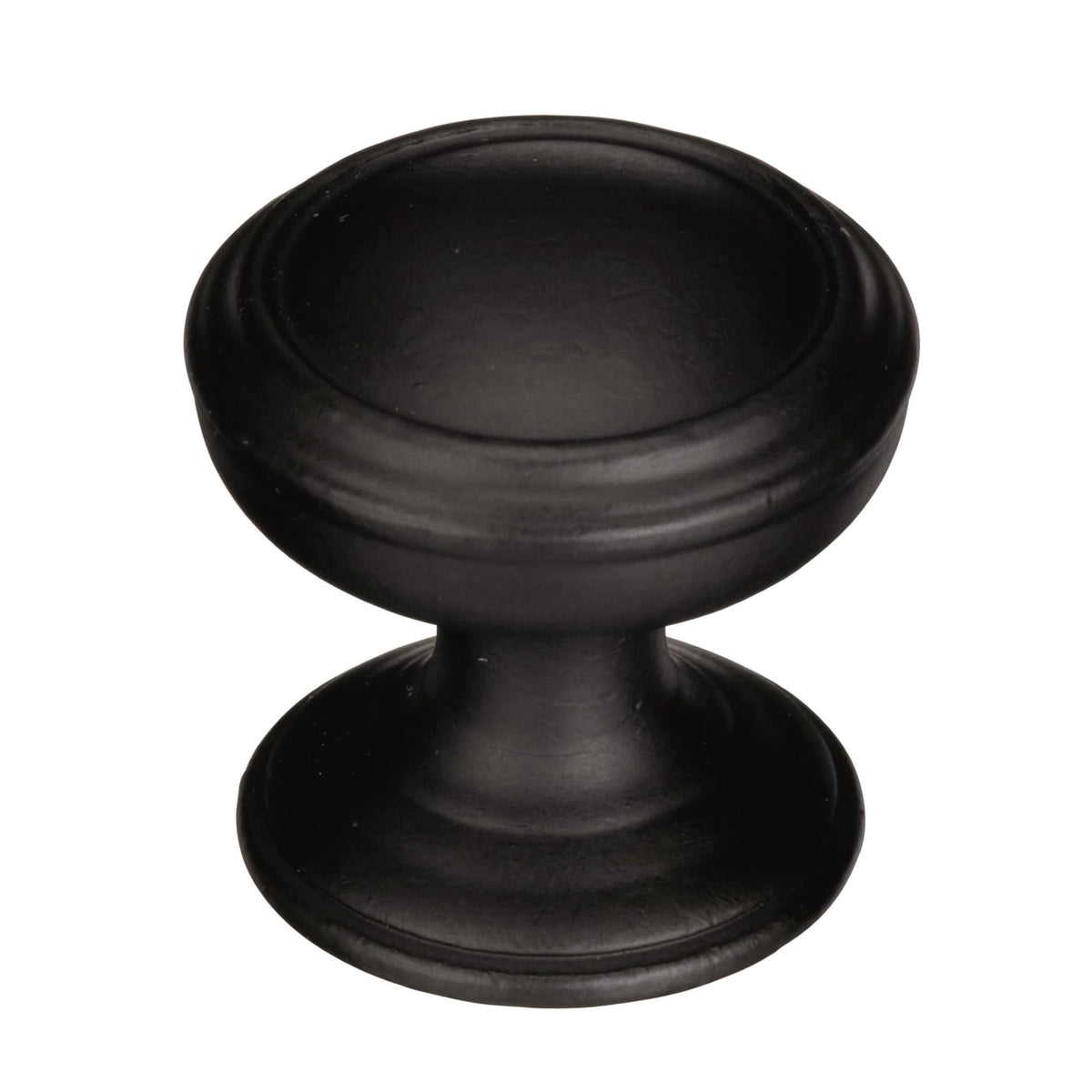 Amerock Cabinet Knob Black Bronze 1-1/4 inch (32 mm) Diameter Revitalize 1 Pack Drawer Knob Cabinet Hardware