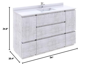 Fresca FCB31-123012RWH-FC-CWH-U