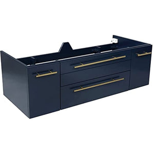 Fresca FCB6148RBL-UNS-CWH-U Royal Blue Bathroom Cabinet