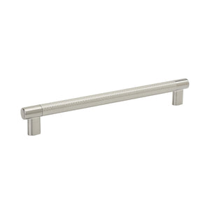 Amerock Kitchen Cabinet Pull Satin Nickel 10-1/16 in (256 mm) Center-to-Center Bronx 1 Pack Furniture Hardware Cabinet Handle Bathroom Drawer Pull