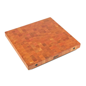John Boos CHYBBIT2-6038 Cherry Butcher Block Island Countertop-CHYBBIT2-6038 CHERRY BB ISLAND TOP 60X38X2-1/4CRM