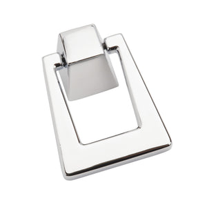 Amerock Cabinet Pendant Polished Chrome 1-13/16 inch (46 mm) Length Blackrock 1 Pack Drawer Knob Cabinet Hardware