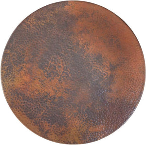 Native Trails 20-inch Copper Lazy Susan, Tempered Copper Finish CPO342 (Showroom Model)