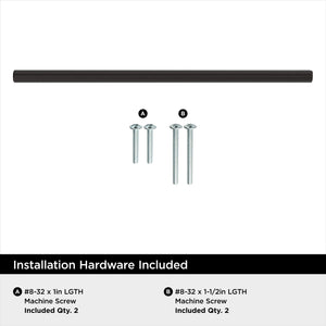 Amerock BP40521ORB Oil-Rubbed Bronze Cabinet Pull 8-13/16 inch (224mm) Center-to-Center Cabinet Hardware Bar Pulls Furniture Hardware Drawer Pull