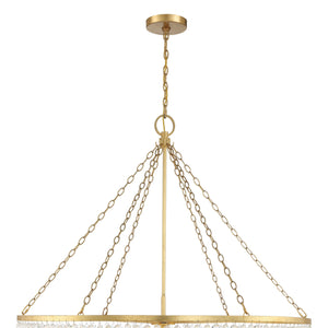 Rylee 15 Light Antique Gold Chandelier 614-GA