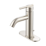 Gerber D225258BN Parma Single Handle Bathroom Faucet With Metal Pop-up Drain - BR...