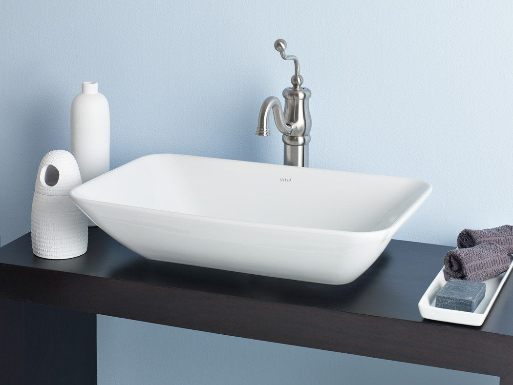 Cheviot 1274-WH Products Element Vessel Sink, White