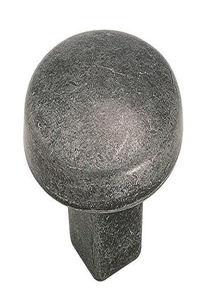 Amerock Cabinet Knob Wrought Iron 1-1/4 inch (32 mm) Diameter Forgings 1 Pack Drawer Knob Cabinet Hardware