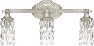 Capital Lighting 8523AS-CR Blakely 3 Light Vanity Antique Silver