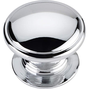 Jeffrey Alexander 3980-PC 1-1/4" Diameter Polished Chrome Durham Cabinet Knob