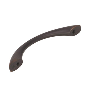 Amerock Cabinet Pull Matte Black 3-3/4 inch (96 mm) Center to Center Vaile 1 Pack Drawer Pull Drawer Handle Cabinet Hardware