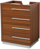 Fresca FCB8024TK Fresca Livello 24" Teak Modern Bathroom Cabinet