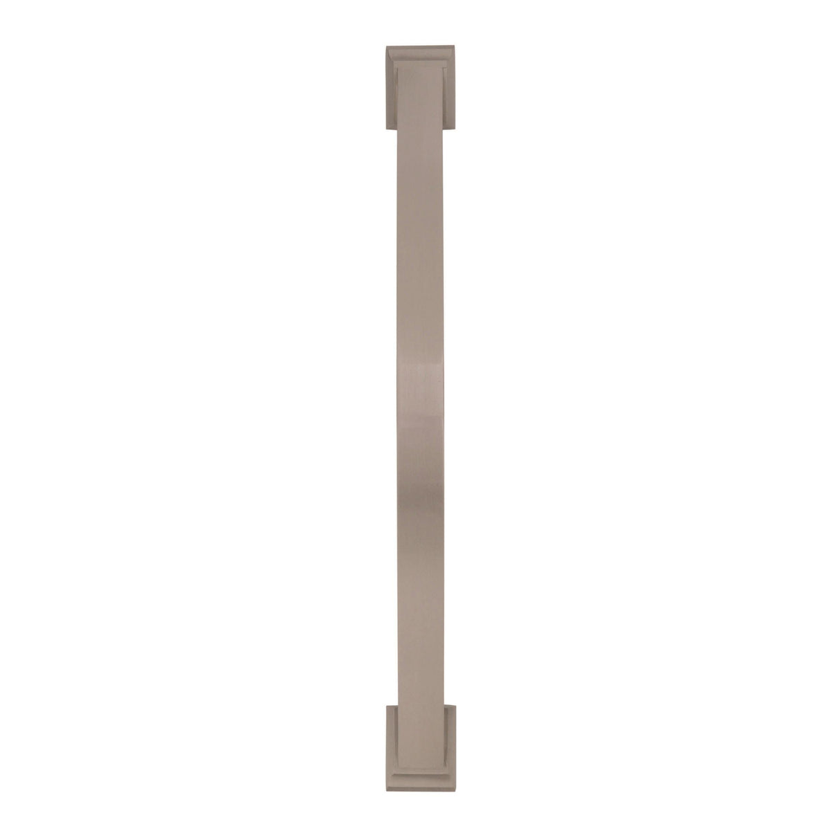 Amerock Appliance Pull Satin Nickel 12 inch (305 mm) Center to Center Candler 1 Pack Drawer Pull Drawer Handle Cabinet Hardware