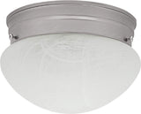 Capital Lighting 5678MN Scott 2 Light Flush Mount Matte Nickel