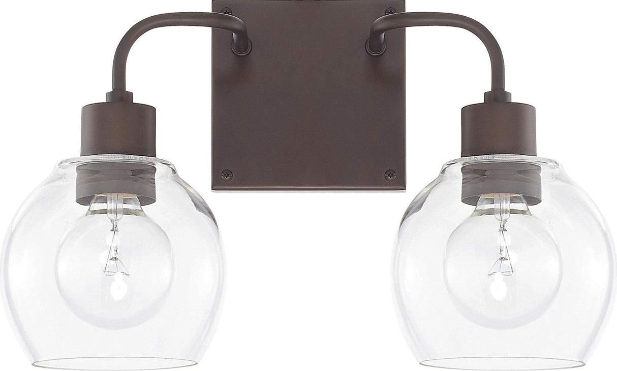 Capital Lighting 120021BZ-426 Tanner 2 Light Vanity Bronze