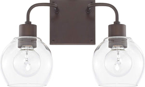 Capital Lighting 120021BZ-426 Tanner 2 Light Vanity Bronze