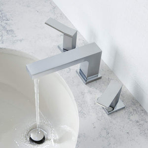 Gerber D304119 Chrome Avian Two Handle Widespread Lavatory Faucet