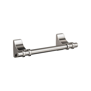 Amerock BH36051G10 Brushed Nickel Pivoting Double Post Toilet Paper Holder 8-13/16 in. (224 mm) Length Toilet Tissue Holder Davenport Bath Tissue Holder Bathroom Hardware Bath Accessories