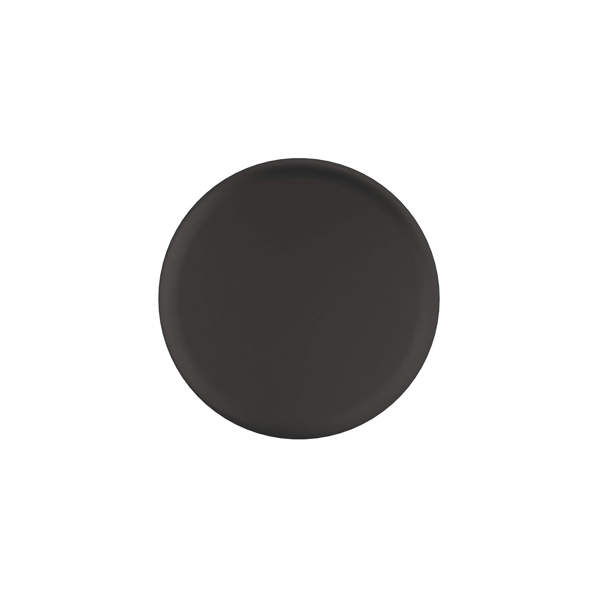 Amerock Cabinet Knob Matte Black 1-1/4 inch (32 mm) Diameter Factor 1 Pack Drawer Knob Cabinet Hardware