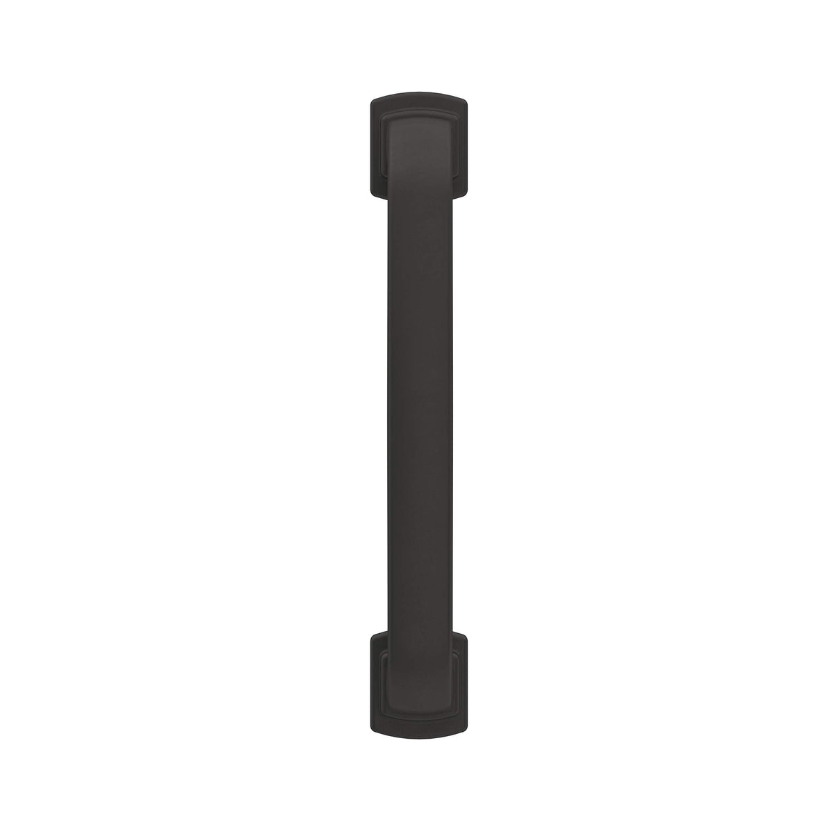 Amerock Cabinet Pull Matte Black 3-3/4 inch (96 mm) Center-to-Center Surpass 1 Pack Drawer Pull Cabinet Handle Cabinet Hardware