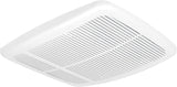 Delta Breez Radiance Exhaust Bathroom Fan 80 CFM Energy Efficient Quiet Operation Brushless Motor with Built-In Thermostat Heater, White