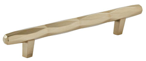 Amerock Cabinet Pull Golden Champagne 5-1/16 inch (128 mm) Center to Center St. Vincent 1 Pack Drawer Pull Drawer Handle Cabinet Hardware