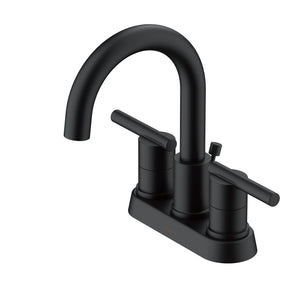 Gerber D307158BS Parma Two Handle Centerset Bathroom Faucet With Metal Pop-up DRA...