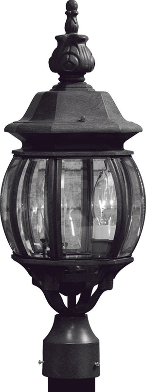 Classico Outdoor Post Light - Black