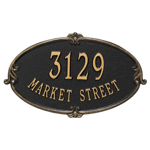Whitehall 3115BG - Personalized Montecarlo Plaque - Standard - Wall - 2 Line
