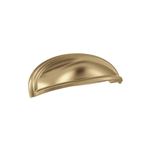 Amerock Cabinet Cup Pull Champagne Bronze 3 in. (76 mm) & 4 in. (102 mm) Center-to-Center Drawer Pull Ashby Kitchen and Bath Hardware Furniture Hardware