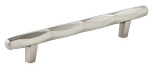 Amerock Cabinet Pull Satin Nickel 5-1/16 inch (128 mm) Center to Center St. Vincent 1 Pack Drawer Pull Drawer Handle Cabinet Hardware