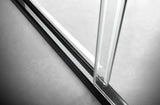 Elegant 48'' * 76'' Frameless Shower Door with Finish in Gold