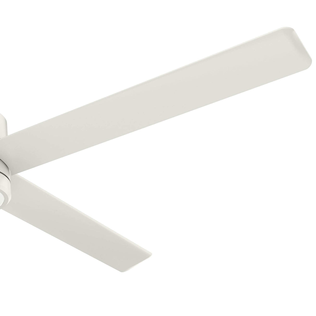 Hunter Trak Indoor / Outdoor Ceiling Fan with LED Light and Wall Control, 84", White