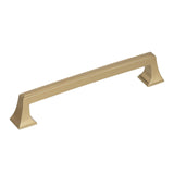 Amerock Cabinet Pull Golden Champagne 6-5/16 inch (160 mm) Center to Center Mulholland 1 Pack Drawer Pull Drawer Handle Cabinet Hardware