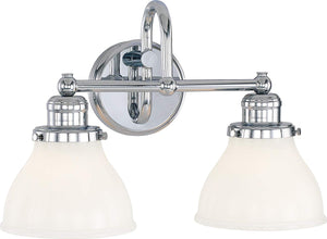 Capital Lighting 8302CH-128 Baxter 2 Light Vanity Chrome