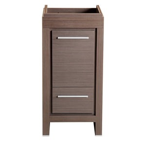 Fresca FCB8118GO Fresca Allier 16" Gray Oak Modern Bathroom Cabinet