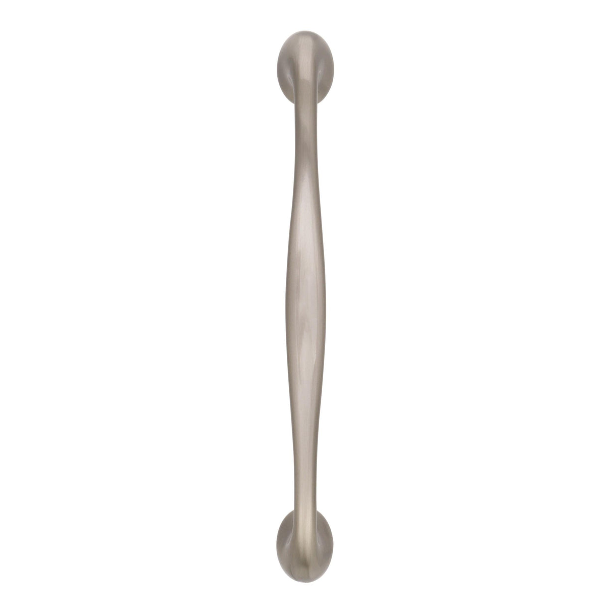 Amerock Cabinet Pull Satin Nickel 3-3/4 inch (96 mm) Center to Center Everyday Heritage 1 Pack Drawer Pull Drawer Handle Cabinet Hardware
