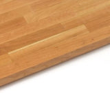 John Boos CHYKCT-BL4225-O Finger Jointed Cherry Wood Rails Kitchen Island Butcher Block Cutting Board Counter Top with Oil Finish, 42" x 25" 1.5" CHERRY BLENDED KCT 42X25X1-1/2 OIL