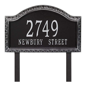 Whitehall 3133BS - Personalized Penhurst Plaque - Grande - lawn- 2 Line