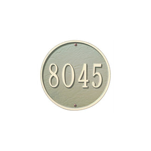 Whitehall 1033AB - Round - 9" Diameter Wall - One Line