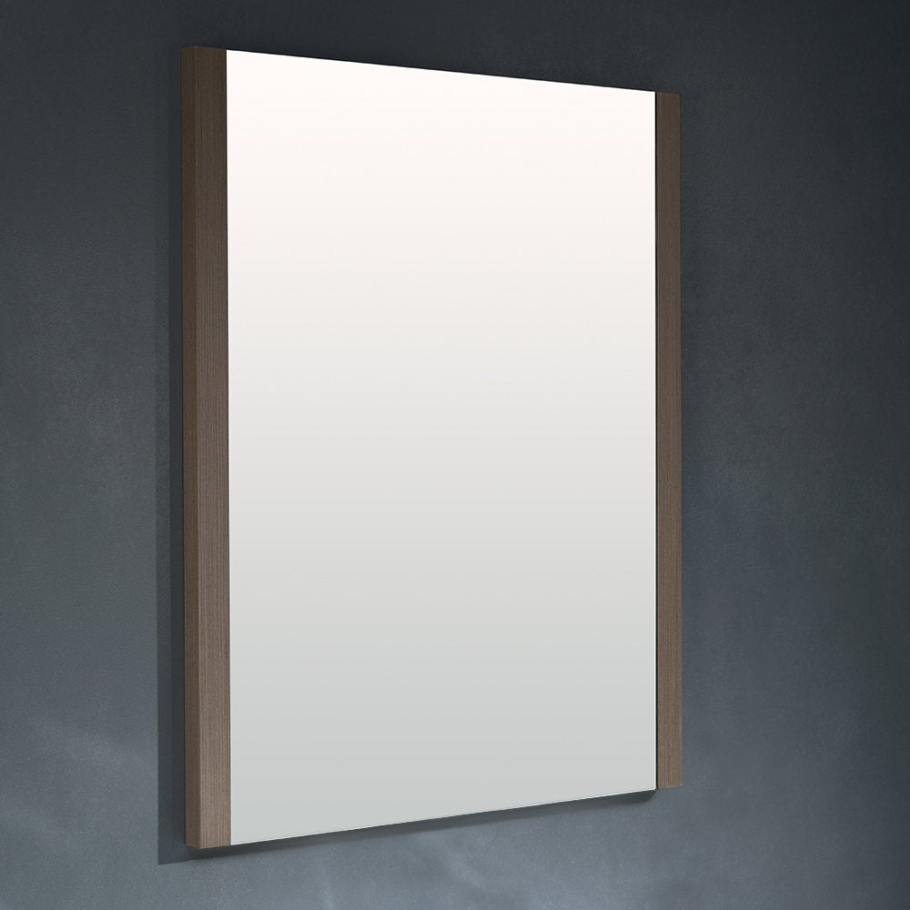 Fresca FVN6230GO-UNS Fresca Torino 30" Gray Oak Modern Bathroom Vanity w/ Integrated Sink