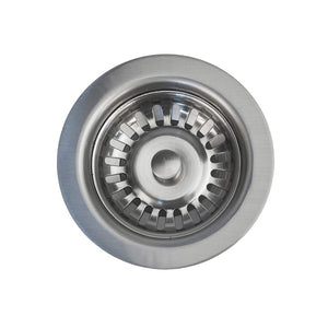 Premier Copper Products D-132BN 3.5-Inch Kitchen Prep Bar Basket Strainer Drain Flange