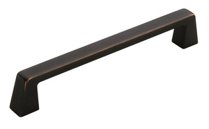 Amerock Cabinet Pull Oil Rubbed Bronze 6-5/16 inch (160 mm) Center to Center Blackrock 1 Pack Drawer Pull Drawer Handle Cabinet Hardware