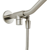 PULSE ShowerSpas 1053-BN Oasis Shower System with 5-Function 7" Showerhead, 6-Function Hand Shower, Brushed Nickel Finish