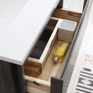 Fresca FVN31-301230ACA-FC Fresca Formosa 72" Floor Standing Double Sink Modern Bathroom Vanity w/ Mirrors