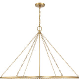 Rylee 24 Light Antique Gold Chandelier 618-GA