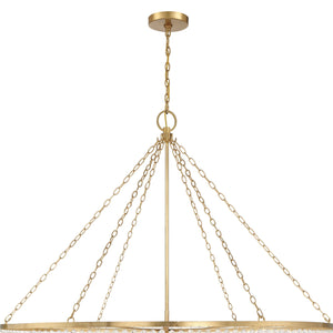 Rylee 24 Light Antique Gold Chandelier 618-GA
