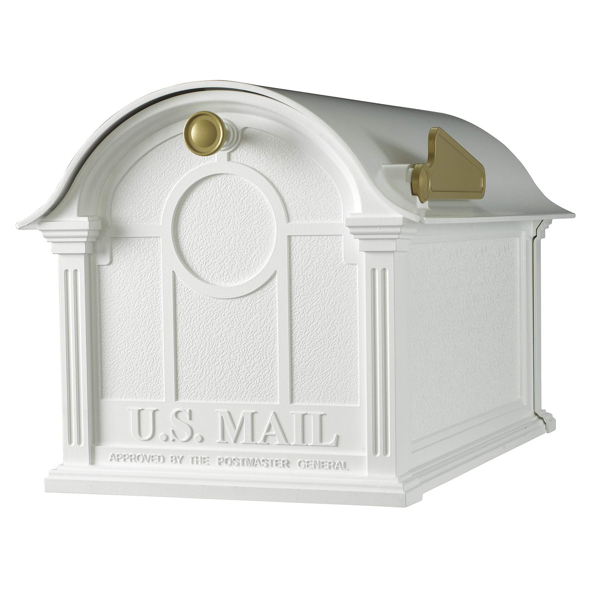 Whitehall 16231 - Balmoral Mailbox  - White